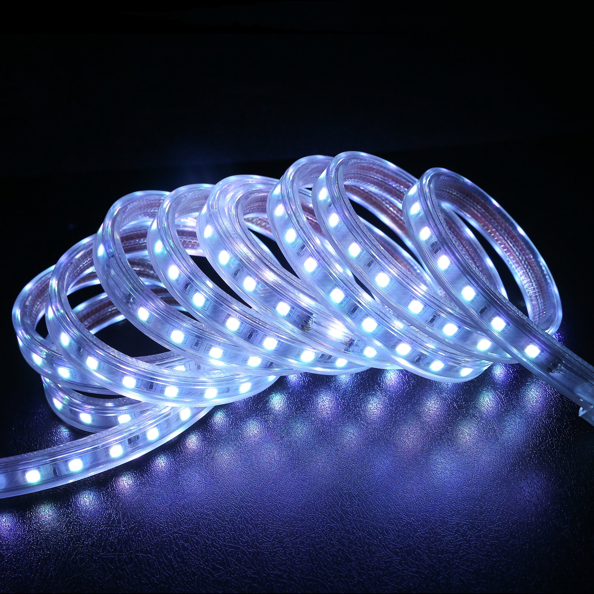 SMD 5050 LED Flexible Dimmable Indoor/Outdoor Light Strip (16 Colors) with Remote and LED Controller/IR Receiver - West Ivory LED Lighting 