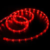 Red 3/8" Thick LED Rope Lights | IP65 Indoor/Outdoor Lighting | ETL Certified - West Ivory LED Lighting 